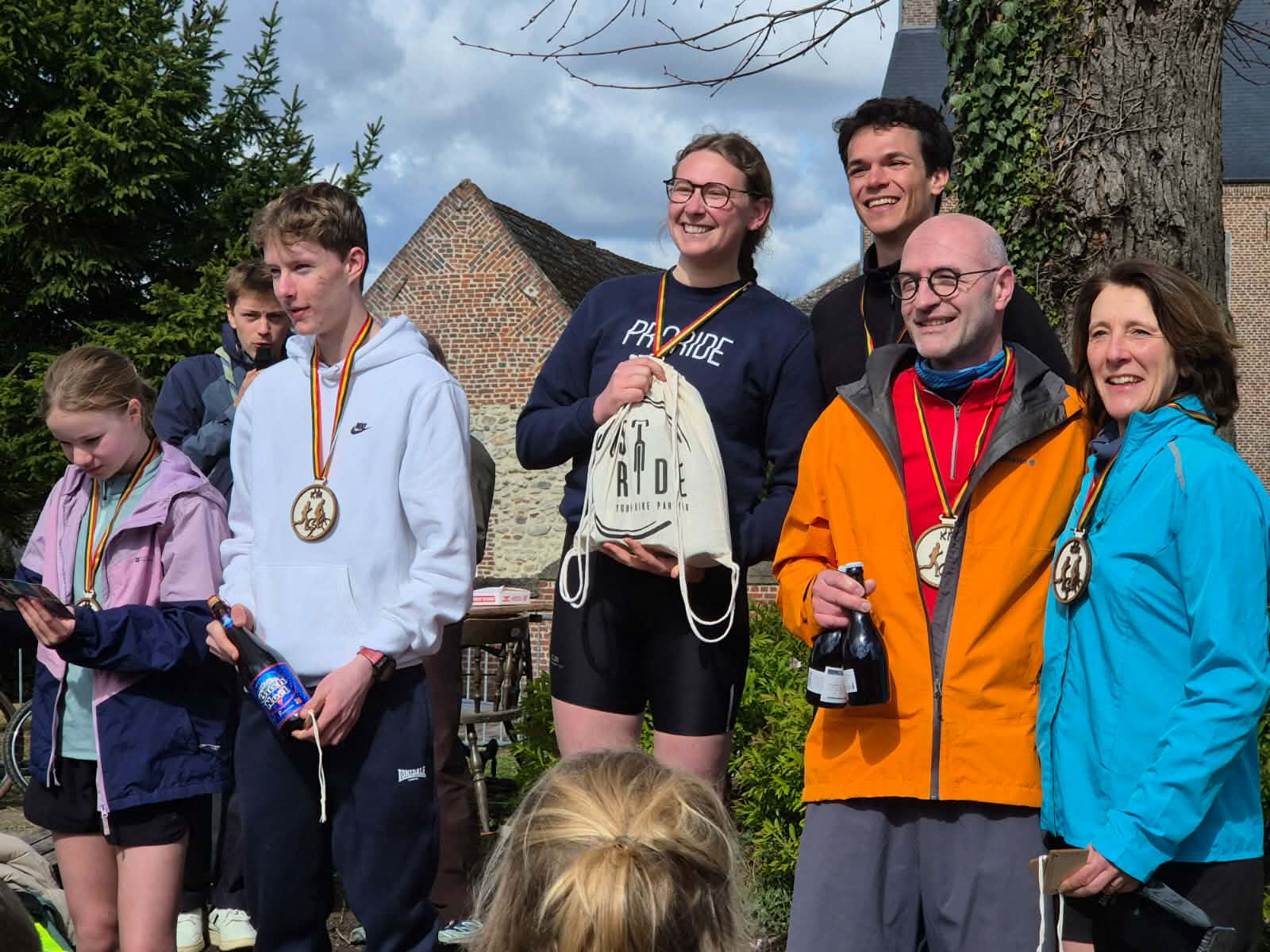 Redunca et Quetzal sur le podium